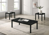 Findlay 3 Pc. Table Set Model Fm42900Bk-3Pk-End Table By Furniture Of America